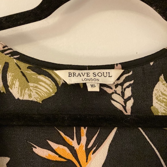 Tropical Print Jumpsuit - Picture 3 of 3